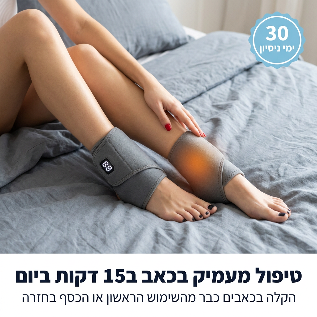 מכשיר עיסוי וחימום טיפולי לכף הרגל - HeatBase™